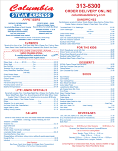 Columbia Steak Express
